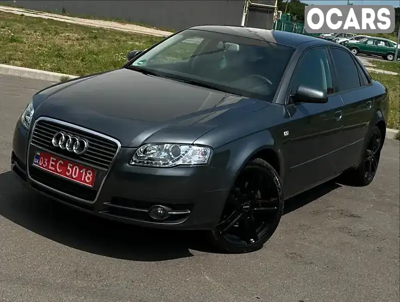 Седан Audi A4 2006 2 л. Автомат обл. Чернігівська, Чернігів - Фото 1/21