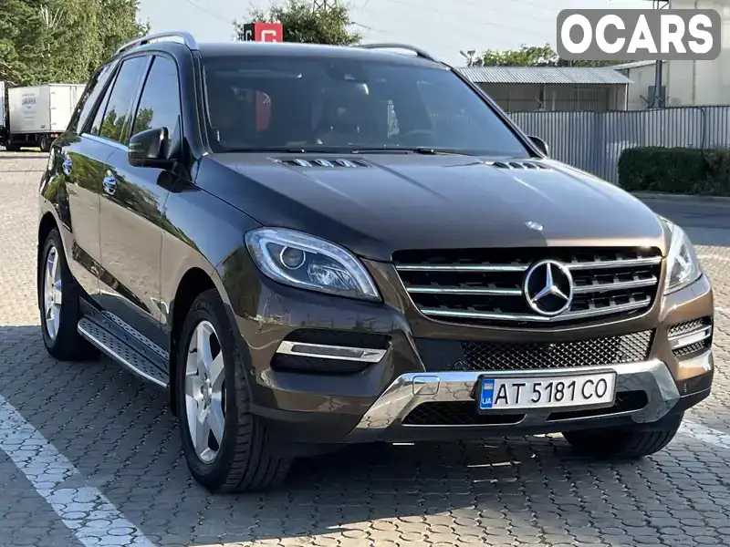 Позашляховик / Кросовер Mercedes-Benz M-Class 2013 3 л. Автомат обл. Чернівецька, Чернівці - Фото 1/21