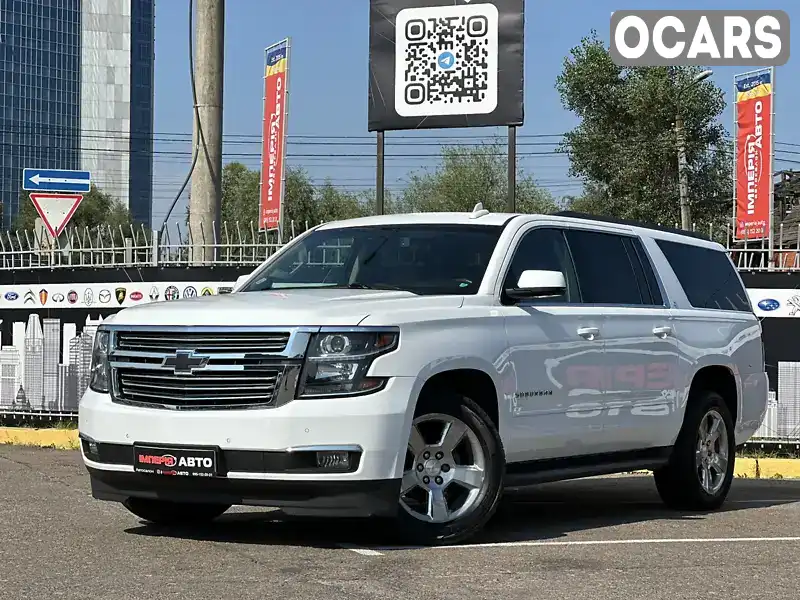 Позашляховик / Кросовер Chevrolet Suburban 2017 5.3 л. Автомат обл. Київська, Київ - Фото 1/21