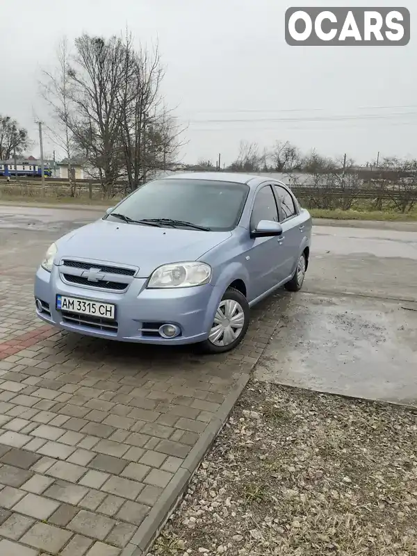 Седан Chevrolet Aveo 2008 1.6 л. Ручна / Механіка обл. Житомирська, Олевськ - Фото 1/11