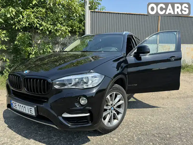 Внедорожник / Кроссовер BMW X6 2014 2.99 л. Автомат обл. Черновицкая, Черновцы - Фото 1/13