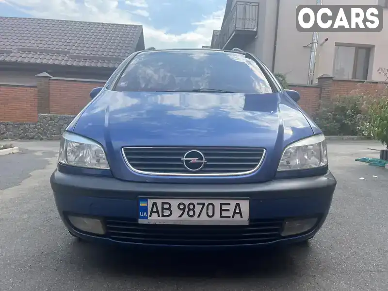 Минивэн Opel Zafira 2002 2 л. Ручная / Механика обл. Винницкая, Винница - Фото 1/5