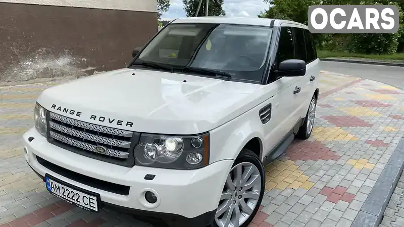 Внедорожник / Кроссовер Land Rover Range Rover Sport 2009 3.63 л. Автомат обл. Житомирская, Звягель - Фото 1/21