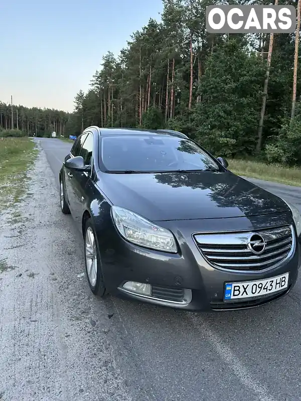 Универсал Opel Insignia 2010 1.96 л. Ручная / Механика обл. Хмельницкая, Славута - Фото 1/10