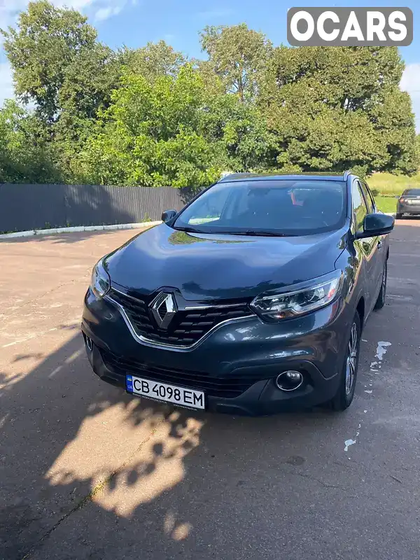 Внедорожник / Кроссовер Renault Kadjar 2015 1.46 л. Автомат обл. Черниговская, Чернигов - Фото 1/15