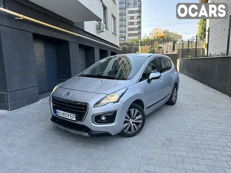 Позашляховик / Кросовер Peugeot 3008 2014 1.56 л. Автомат обл. Тернопільська, Тернопіль - Фото 1/21