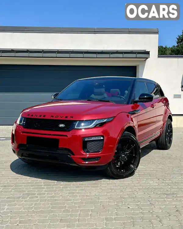 Позашляховик / Кросовер Land Rover Range Rover Evoque 2017 2 л. Автомат обл. Львівська, Львів - Фото 1/18