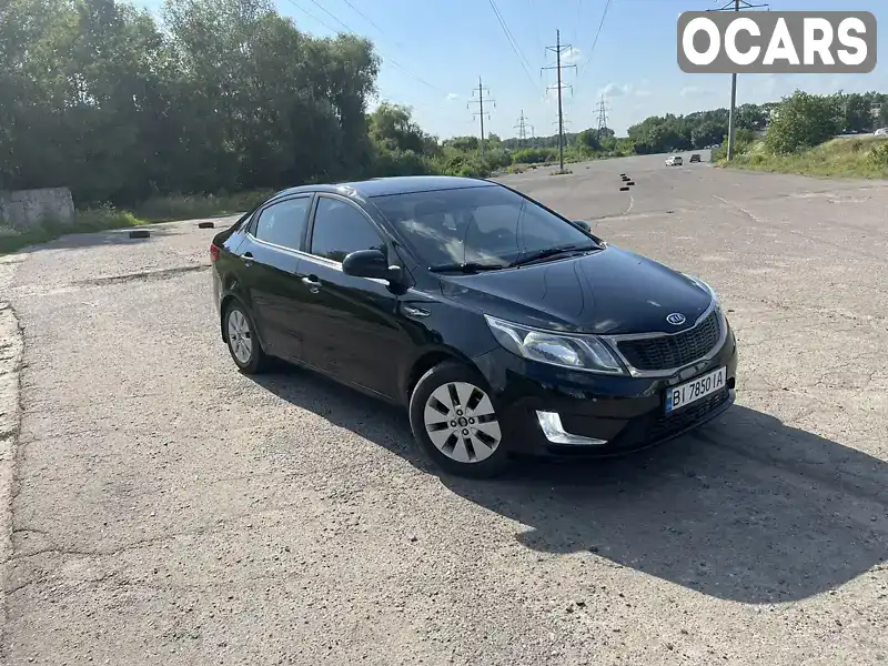 Седан Kia Rio 2012 1.4 л. Ручная / Механика обл. Полтавская, Полтава - Фото 1/21