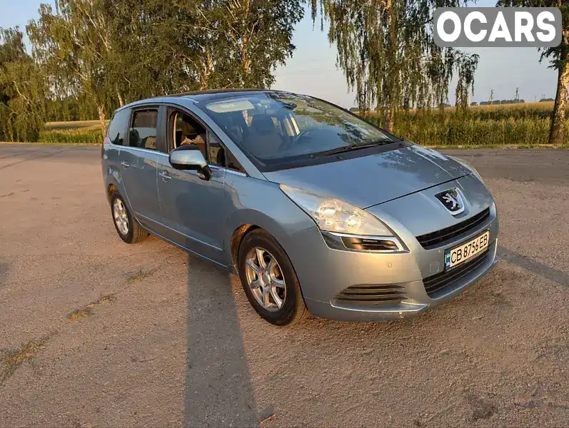 Мікровен Peugeot 5008 2009 1.6 л. Ручна / Механіка обл. Чернігівська, Бобровиця - Фото 1/21