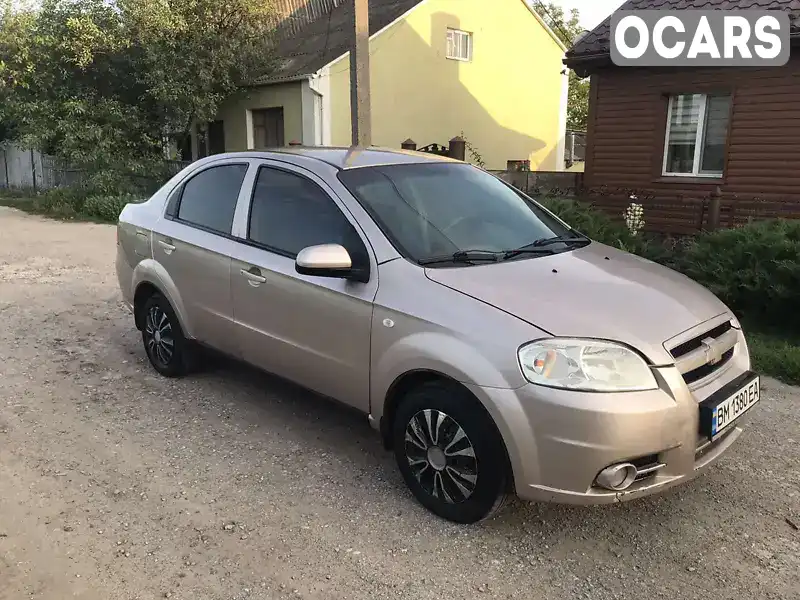 Седан Chevrolet Aveo 2007 1.6 л. Ручна / Механіка обл. Сумська, Краснопілля - Фото 1/9