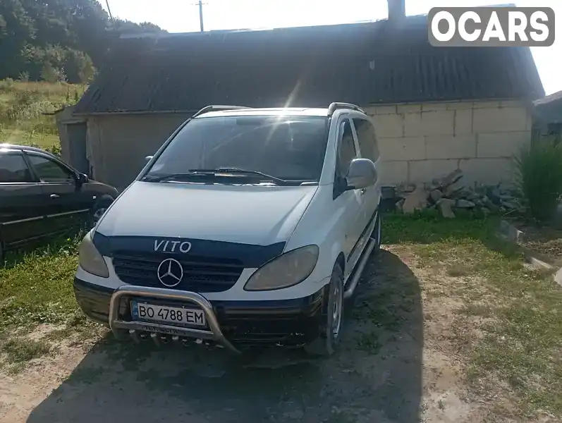 Минивэн Mercedes-Benz Vito 2008 2.15 л. Ручная / Механика обл. Тернопольская, Бережаны - Фото 1/8