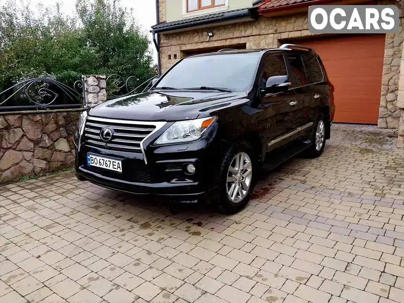 Позашляховик / Кросовер Lexus LX 2013 5.66 л. обл. Тернопільська, Тернопіль - Фото 1/21