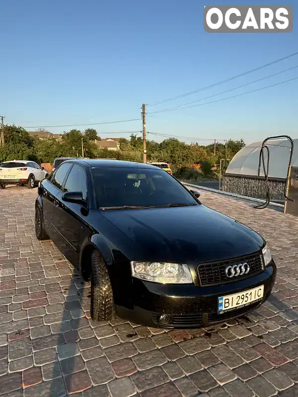 Седан Audi A4 2003 1.8 л. Ручная / Механика обл. Полтавская, Великая Багачка - Фото 1/17