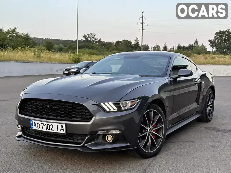 Купе Ford Mustang 2015 2.3 л. Автомат обл. Закарпатська, Мукачево - Фото 1/21