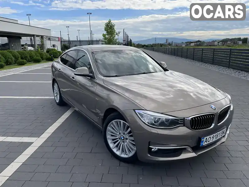 Лифтбек BMW 3 Series GT 2015 2 л. Автомат обл. Закарпатская, Мукачево - Фото 1/21