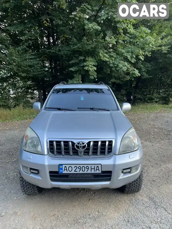 Внедорожник / Кроссовер Toyota Land Cruiser Prado 2004 4 л. Автомат обл. Закарпатская, Рахов - Фото 1/11