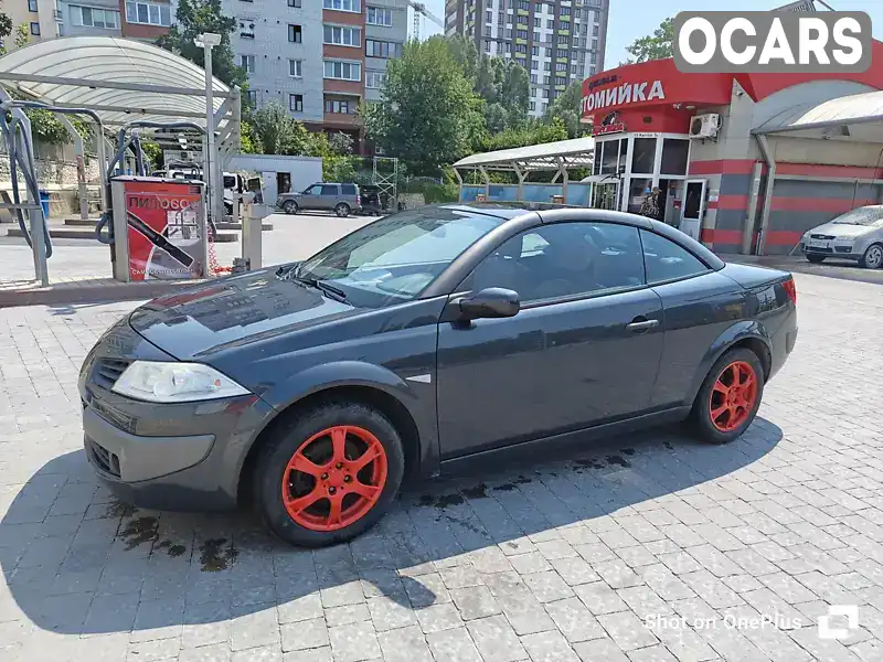 Кабриолет Renault Megane 2007 2 л. Ручная / Механика обл. Тернопольская, Тернополь - Фото 1/10