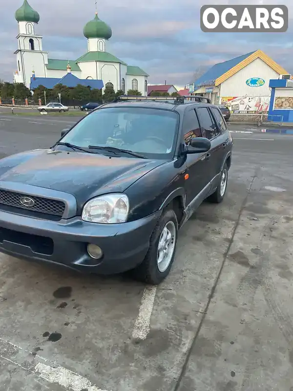 Позашляховик / Кросовер Hyundai Santa FE 2004 2 л. обл. Харківська, Печениги - Фото 1/4