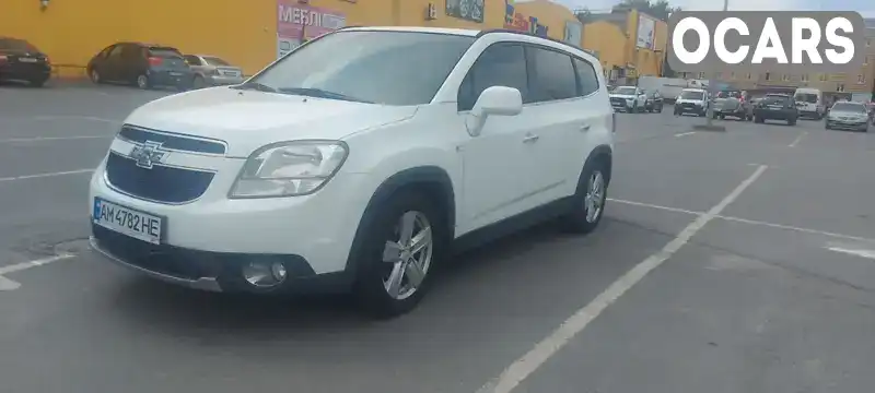 Минивэн Chevrolet Orlando 2012 2 л. Автомат обл. Житомирская, Житомир - Фото 1/21