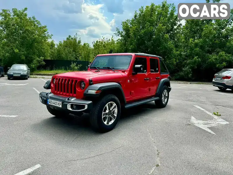 Позашляховик / Кросовер Jeep Wrangler 2019 3.6 л. Автомат обл. Вінницька, Вінниця - Фото 1/8