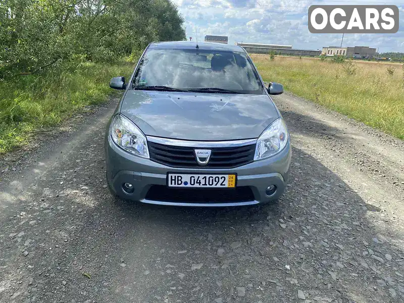 Хэтчбек Dacia Sandero 2008 1.6 л. Ручная / Механика обл. Волынская, Ковель - Фото 1/15