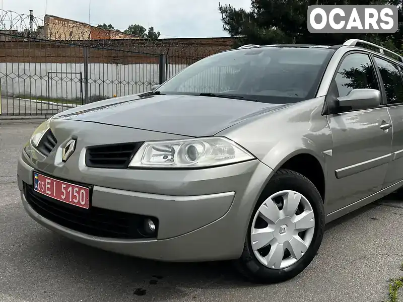 Универсал Renault Megane 2007 1.6 л. Автомат обл. Полтавская, Полтава - Фото 1/21