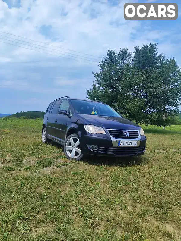 Мінівен Volkswagen Touran 2007 1.9 л. Ручна / Механіка обл. Івано-Франківська, location.city.dibrova - Фото 1/9