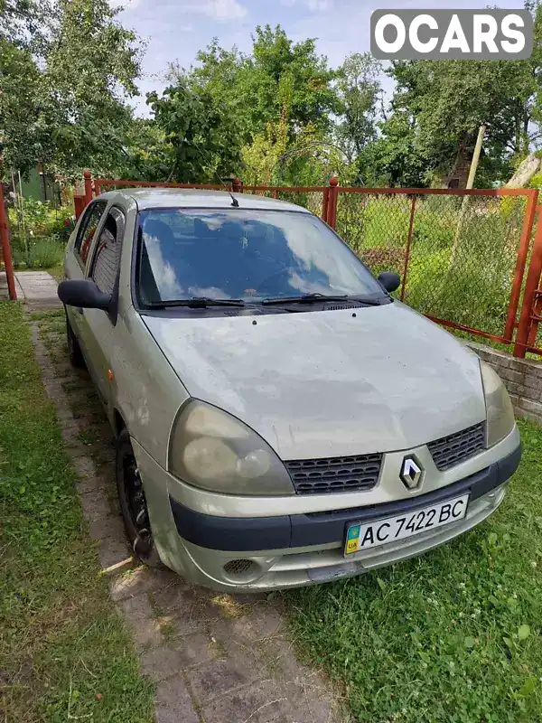 Хэтчбек Renault Clio 2003 1.4 л. Ручная / Механика обл. Волынская, Луцк - Фото 1/11