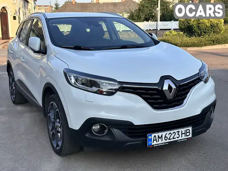 Внедорожник / Кроссовер Renault Kadjar 2017 1.46 л. Робот обл. Житомирская, Бердичев - Фото 1/21