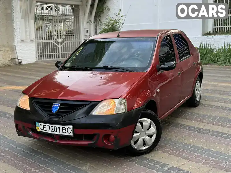 Седан Dacia Logan 2007 1.4 л. Ручная / Механика обл. Черновицкая, Черновцы - Фото 1/19