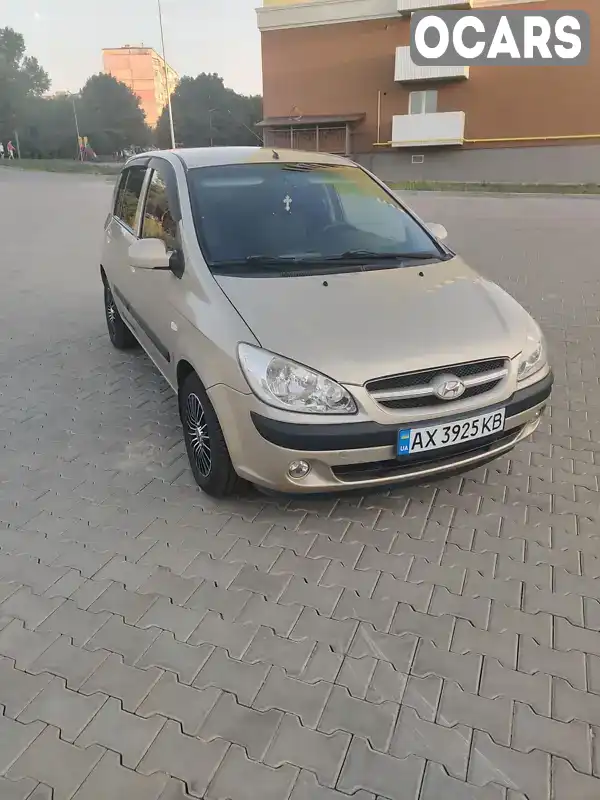 Хетчбек Hyundai Getz 2007 1.4 л. Автомат обл. Полтавська, Полтава - Фото 1/17