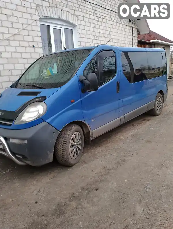 Минивэн Opel Vivaro 2002 1.9 л. Ручная / Механика обл. Волынская, Камень-Каширский - Фото 1/10