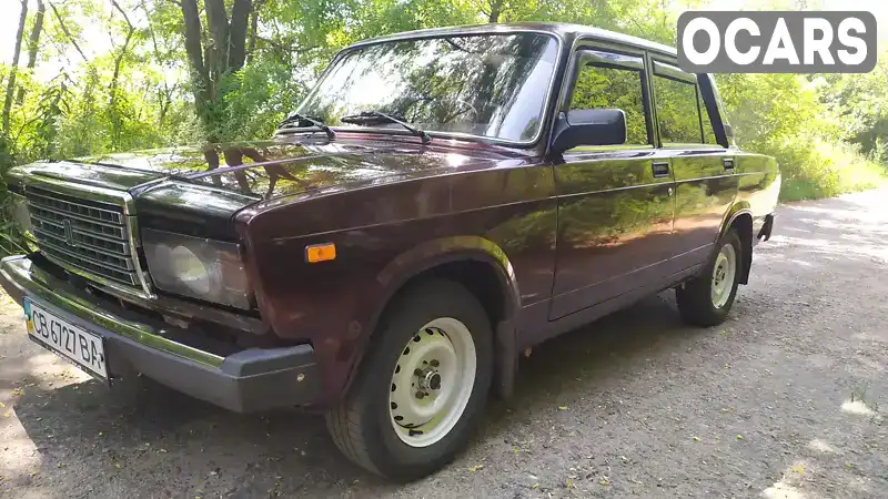 Седан ВАЗ / Lada 2107 2011 1.6 л. Ручная / Механика обл. Черниговская, Чернигов - Фото 1/21