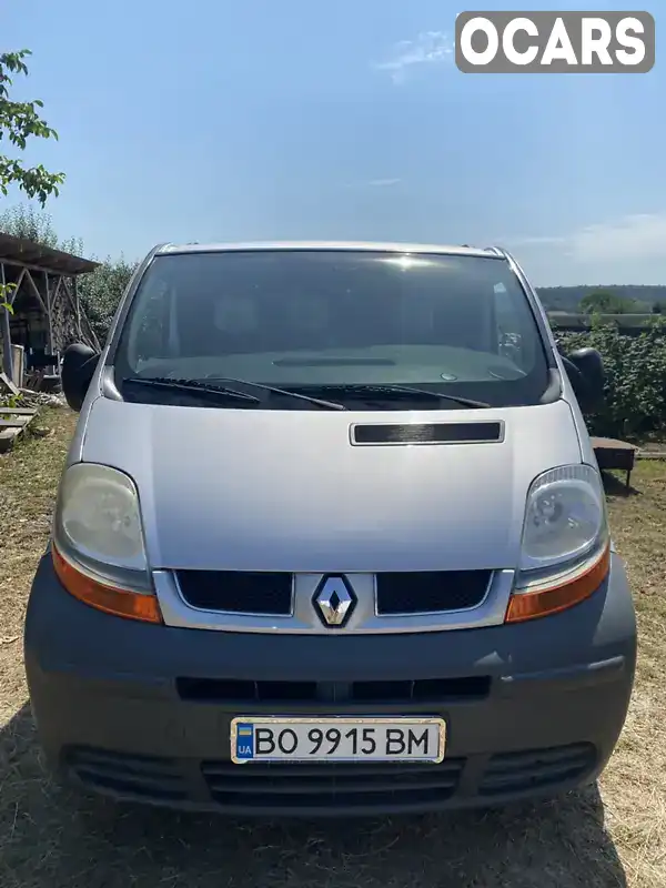 Минивэн Renault Trafic 2004 1.9 л. Ручная / Механика обл. Тернопольская, Борщев - Фото 1/21