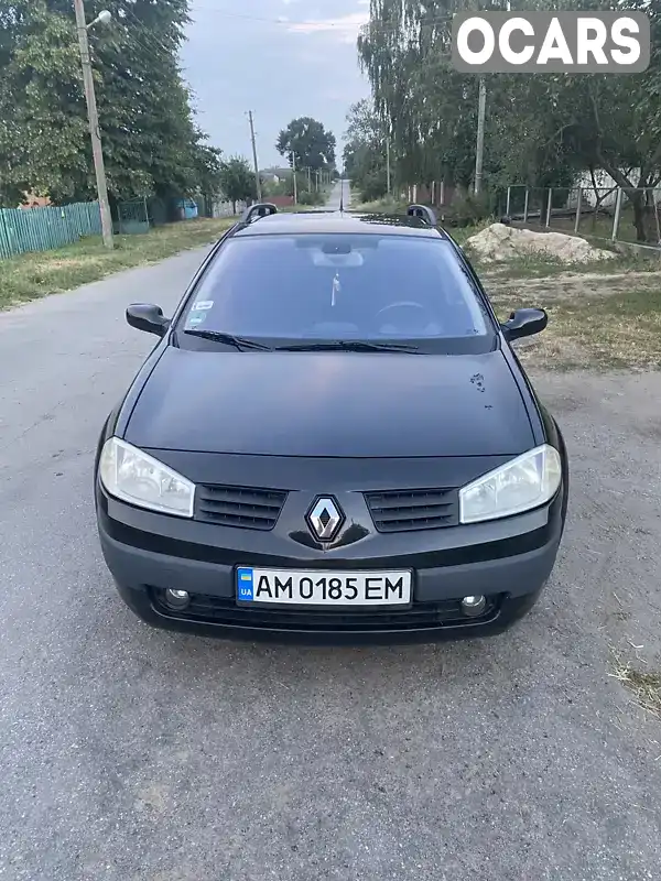 Універсал Renault Megane 2004 1.6 л. Ручна / Механіка обл. Житомирська, Бердичів - Фото 1/13