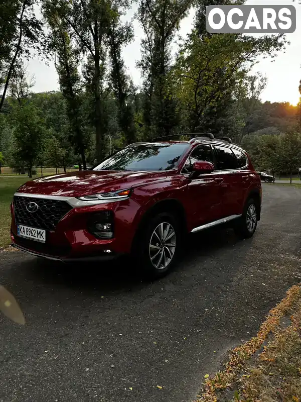 Позашляховик / Кросовер Hyundai Santa FE 2020 2.5 л. Автомат обл. Київська, Київ - Фото 1/21