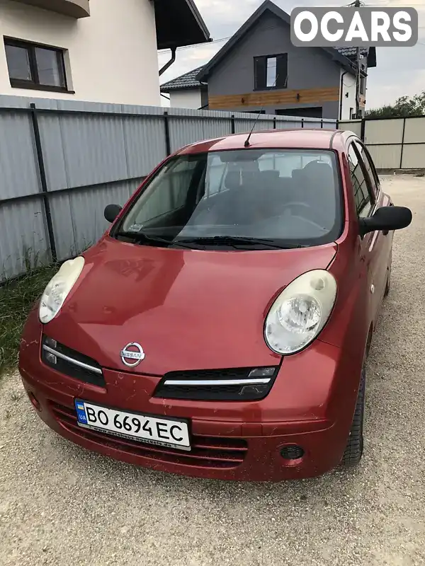 Хетчбек Nissan Micra 2006 1.24 л. Ручна / Механіка обл. Тернопільська, Тернопіль - Фото 1/9