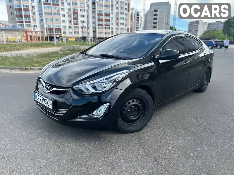 Седан Hyundai Elantra 2015 1.8 л. Ручная / Механика обл. Киевская, Киев - Фото 1/12