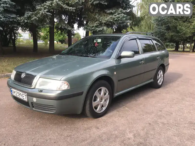 Універсал Skoda Octavia 2001 1.98 л. Автомат обл. Житомирська, Житомир - Фото 1/17