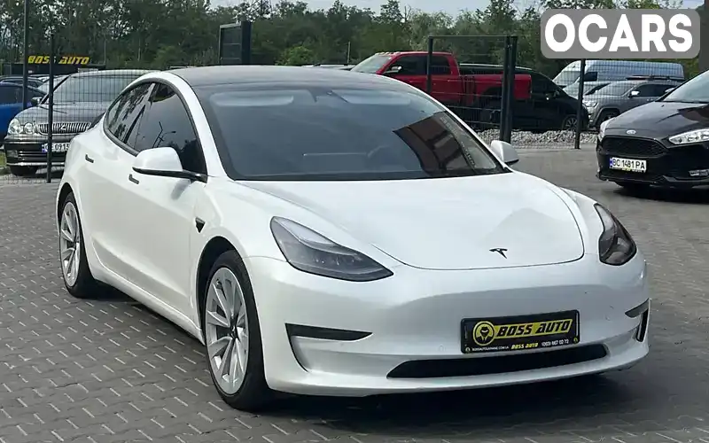 Седан Tesla Model 3 2022 null_content л. Автомат обл. Черновицкая, Черновцы - Фото 1/13