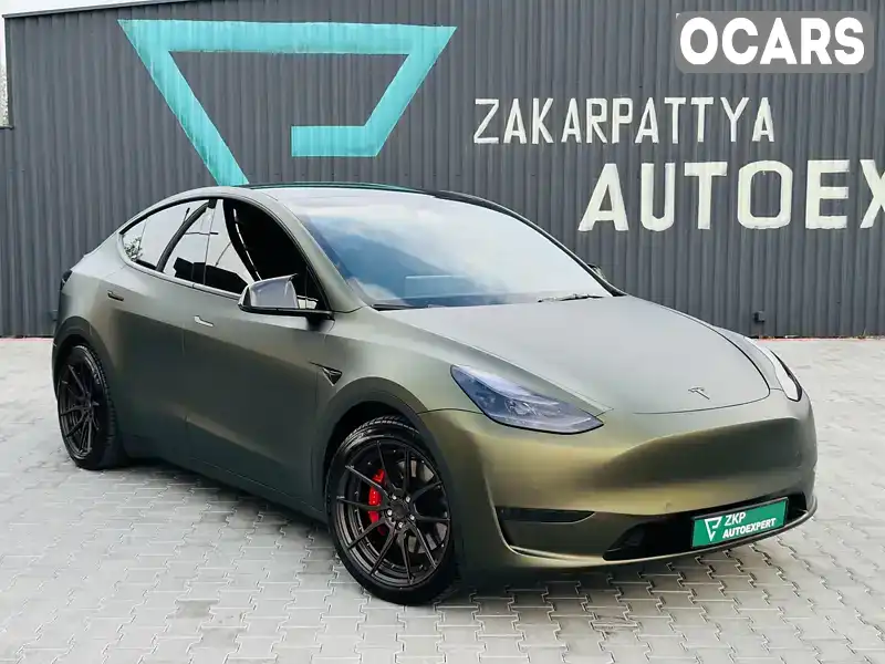 Внедорожник / Кроссовер Tesla Model Y 2022 null_content л. Автомат обл. Закарпатская, Мукачево - Фото 1/21