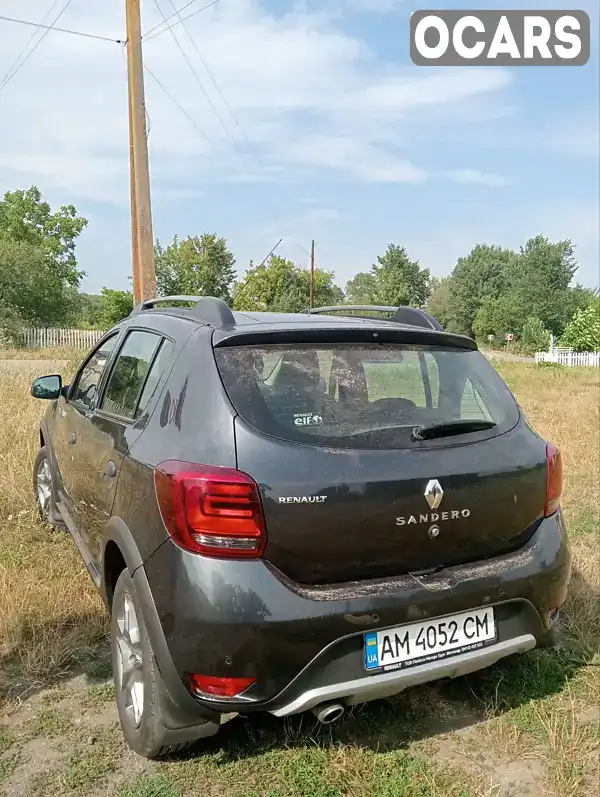 Хэтчбек Renault Sandero 2019 0.9 л. Ручная / Механика обл. Житомирская, Чуднов - Фото 1/8