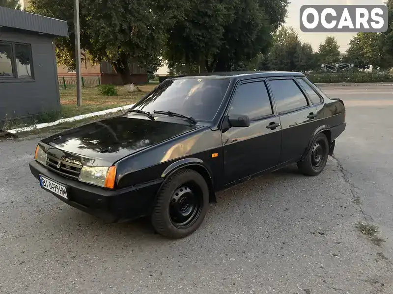 Седан ВАЗ / Lada 21099 2008 1.6 л. Ручная / Механика обл. Полтавская, Карловка - Фото 1/10