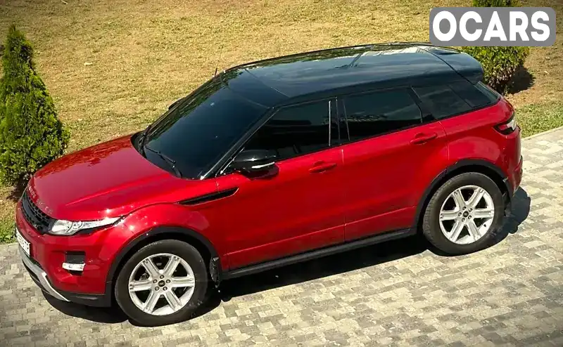 Внедорожник / Кроссовер Land Rover Range Rover Evoque 2013 2.18 л. Автомат обл. Одесская, Южное (Пивденное) - Фото 1/21