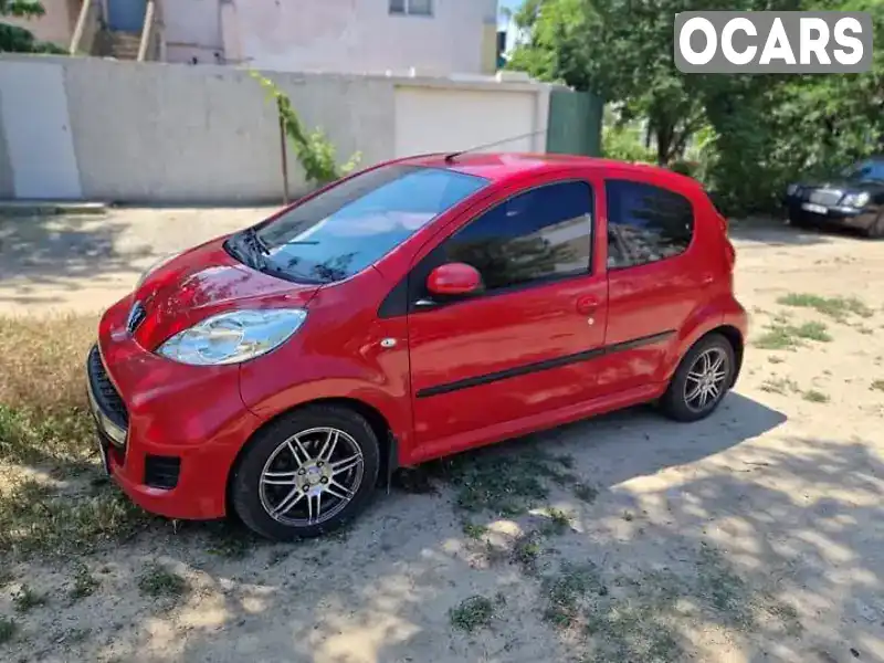 Хэтчбек Peugeot 107 2011 1 л. Автомат обл. Одесская, Белгород-Днестровский - Фото 1/6