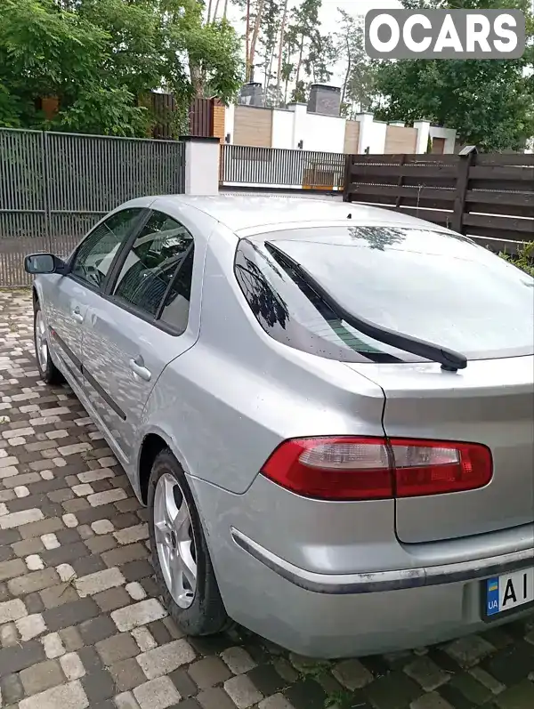 Лифтбек Renault Laguna 2003 1.8 л. Ручная / Механика обл. Киевская, Ирпень - Фото 1/14