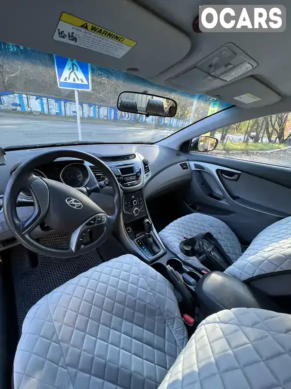 Седан Hyundai Elantra 2014 1.8 л. Автомат обл. Київська, Київ - Фото 1/13