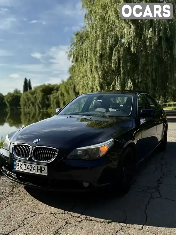 Седан BMW 5 Series 2006 2.5 л. Автомат обл. Ровенская, Ровно - Фото 1/16