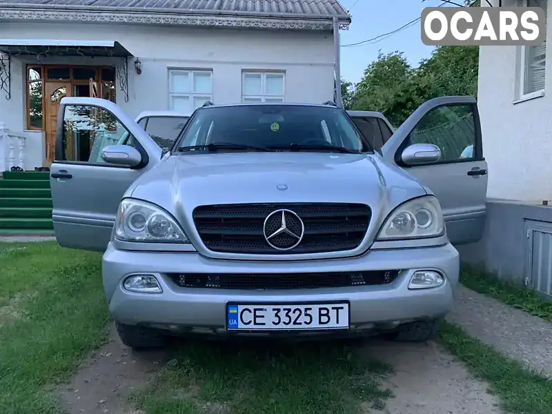 Позашляховик / Кросовер Mercedes-Benz M-Class 2003 2.7 л. Автомат обл. Чернівецька, Чернівці - Фото 1/12