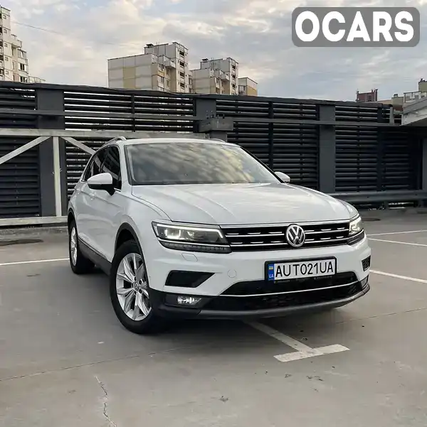 Позашляховик / Кросовер Volkswagen Tiguan 2018 1.98 л. Робот обл. Київська, Київ - Фото 1/21